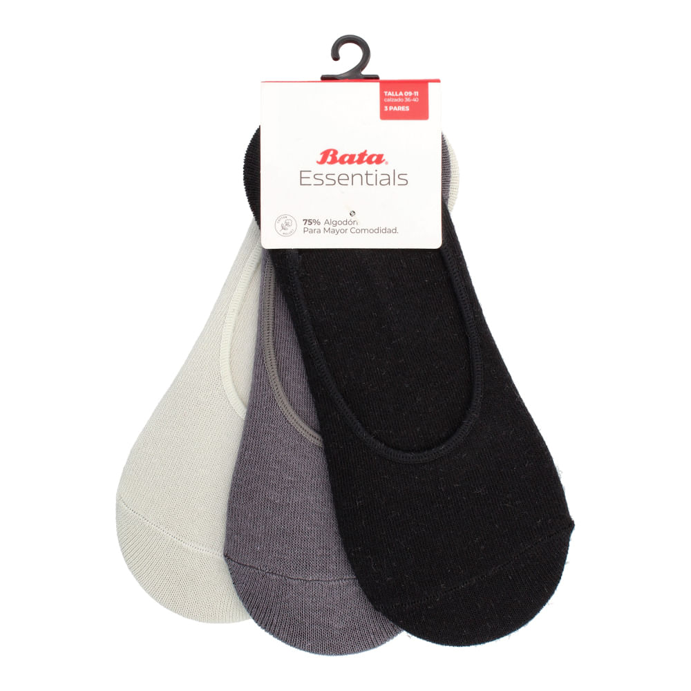 Calcetines Mujer 3 Pack Mid Lurex Ns