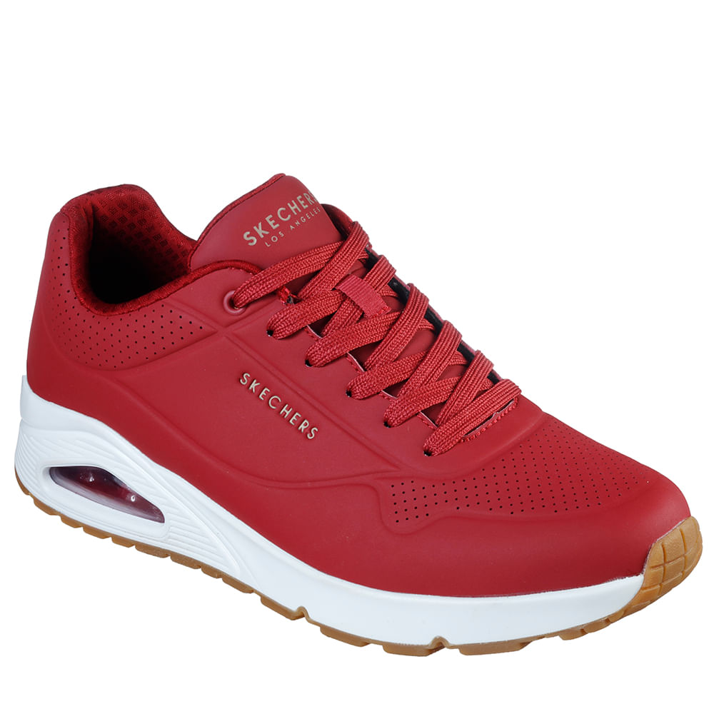 zapatillas con terraplen skechers